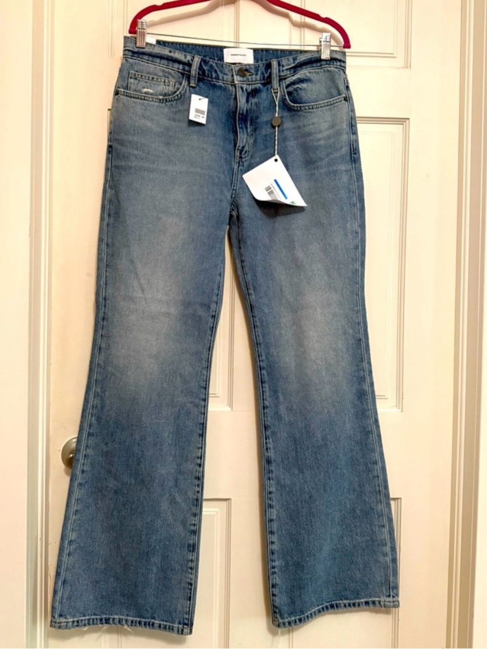 Current/Elliott Light Blue Flare Jeans